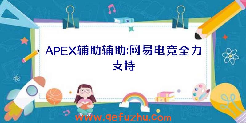 APEX辅助辅助:网易电竞全力支持