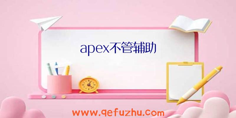 apex不管辅助