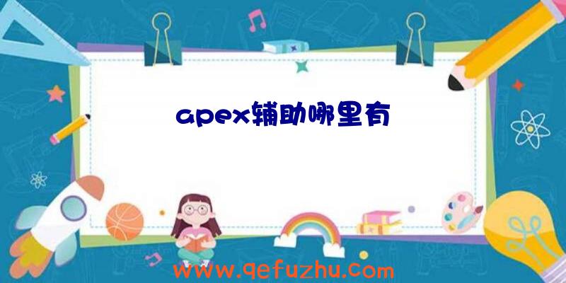 apex辅助哪里有