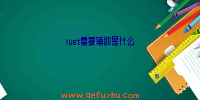 rust皇家辅助是什么