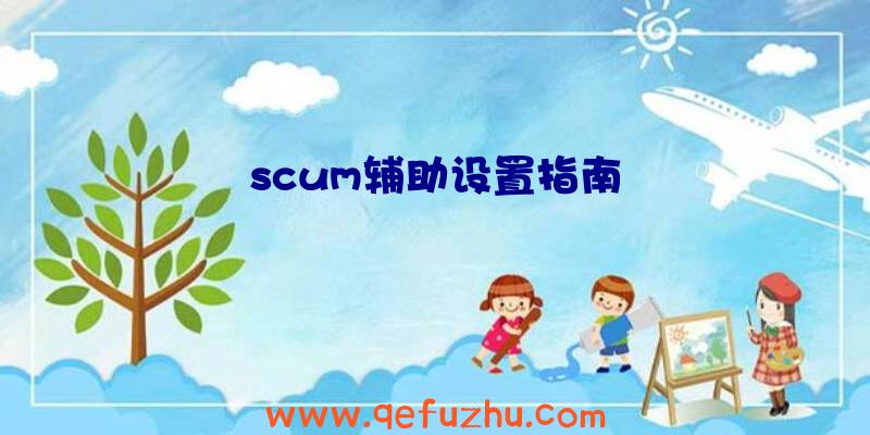 scum辅助设置指南