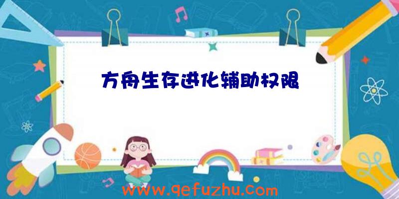 方舟生存进化辅助权限