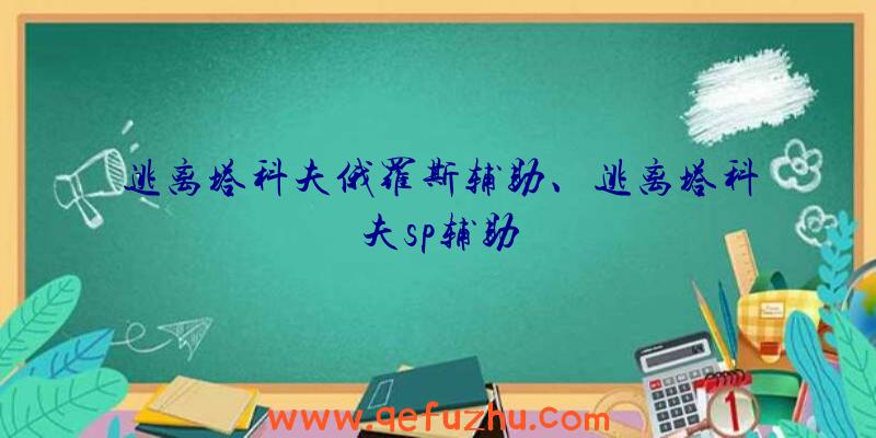 逃离塔科夫俄罗斯辅助、逃离塔科夫sp辅助