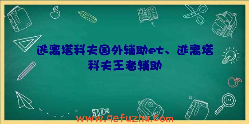 逃离塔科夫国外辅助et、逃离塔科夫王者辅助