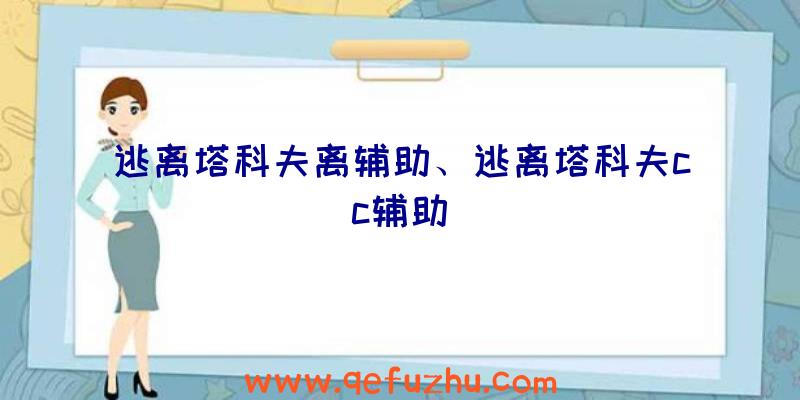 逃离塔科夫离辅助、逃离塔科夫cc辅助