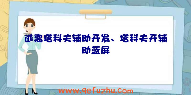 逃离塔科夫辅助开发、塔科夫开辅助蓝屏