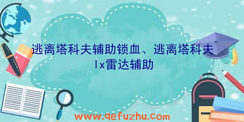 逃离塔科夫辅助锁血、逃离塔科夫lx雷达辅助