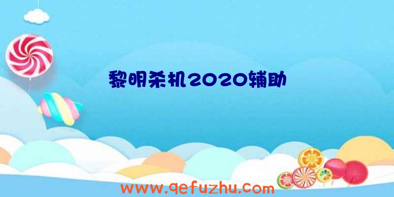 黎明杀机2020辅助