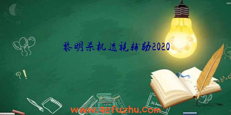 黎明杀机透视辅助2020