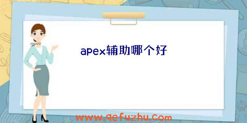 apex辅助哪个好