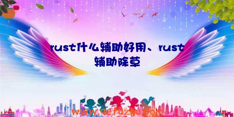 rust什么辅助好用、rust辅助除草