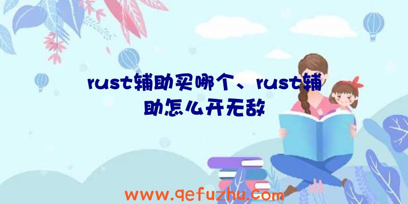 rust辅助买哪个、rust辅助怎么开无敌