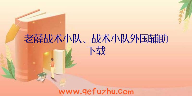 老薛战术小队、战术小队外国辅助下载