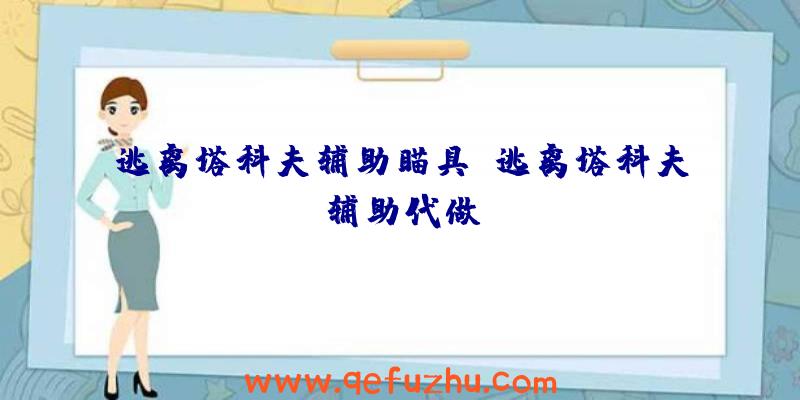 逃离塔科夫辅助瞄具、逃离塔科夫辅助代做